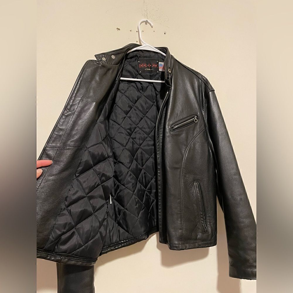 Vintage Dur o Jac By Schott New York Leather Jacket - Picture 4 of 11
